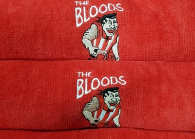 Embroidered towel