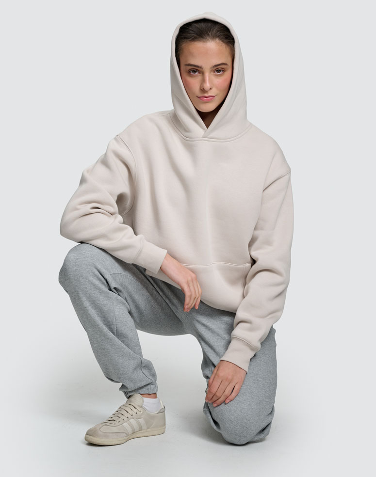 FL10 Unisex Premium Fleece Oversized Hoodie - Image 3