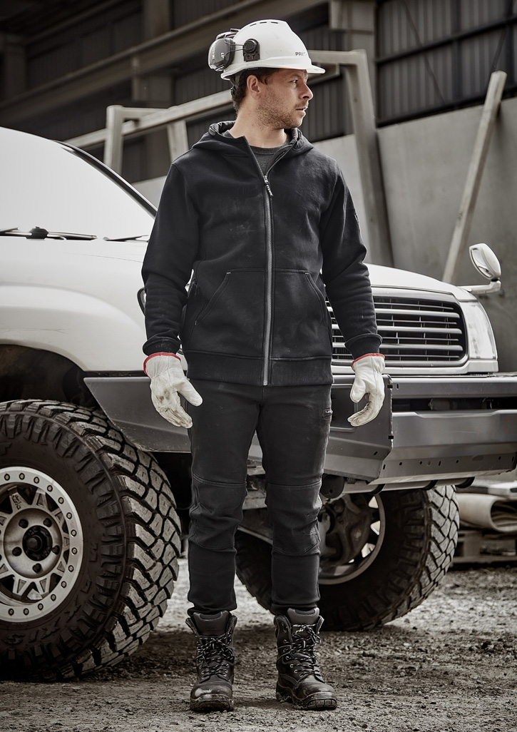 Unisex Zip Front Multi-Pocket Hoodie - ZT468 - Image 2