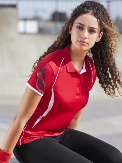 Womens Razor Short Sleeve Polo
