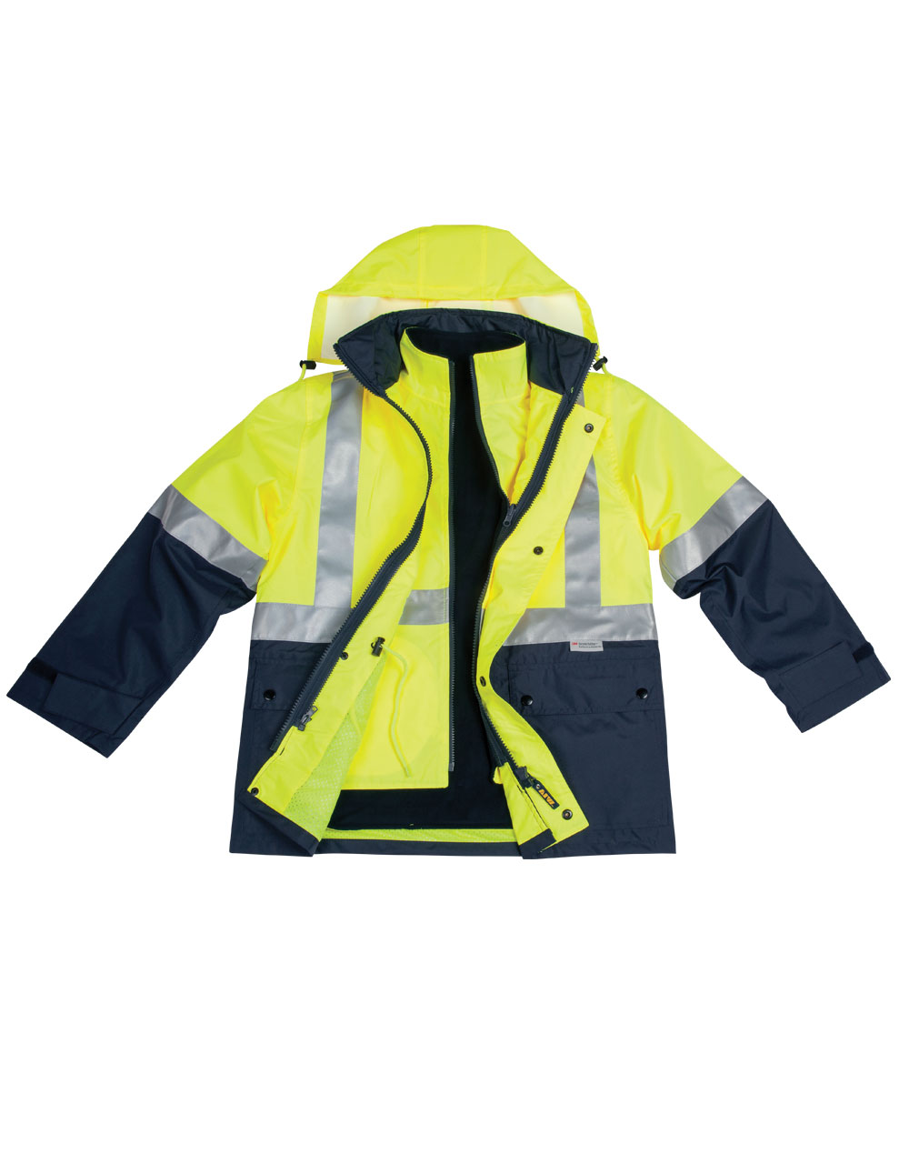 SW20A HIGH VIS REVERSIBLE VEST AND JACKET - Image 2