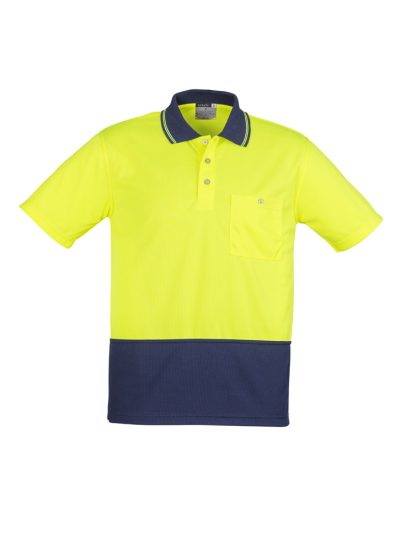 Unisex Hi Vis Basic Short Sleeve Polo