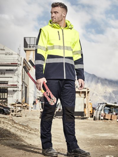 Unisex Streetworx 2 In 1 Stretch Softshell Jacket