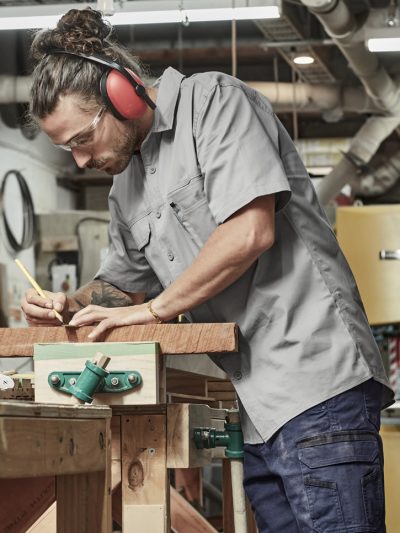 Mens Lightweight Tradie Short Sleeve Shirt