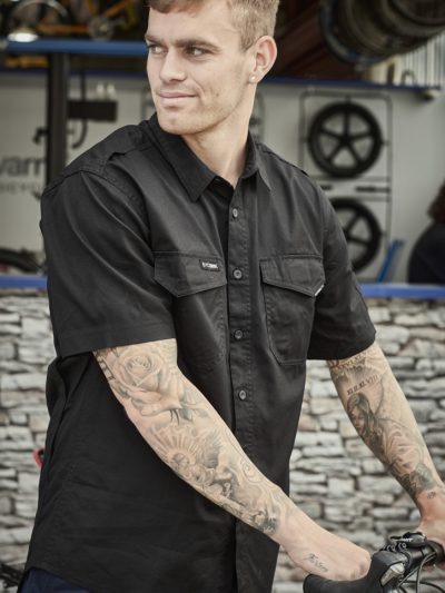 Mens Rugged Cooling Short Sleeve Shirt